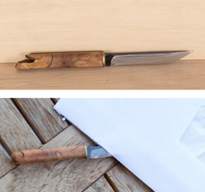 Brieföffner Messer vom HOLTS-DESIGNER